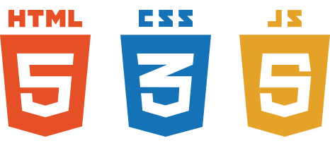 HTML, CSS, and JavaScript Logo